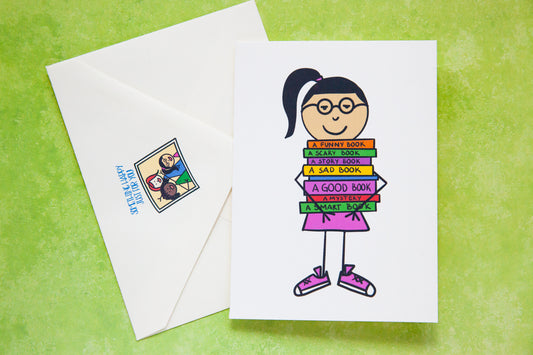 Book Lover's Card - Miss Amelia