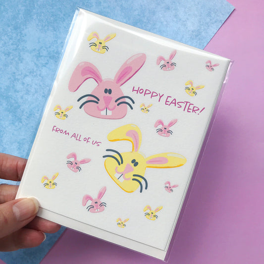 Hoppy Easter Group Greeting Card