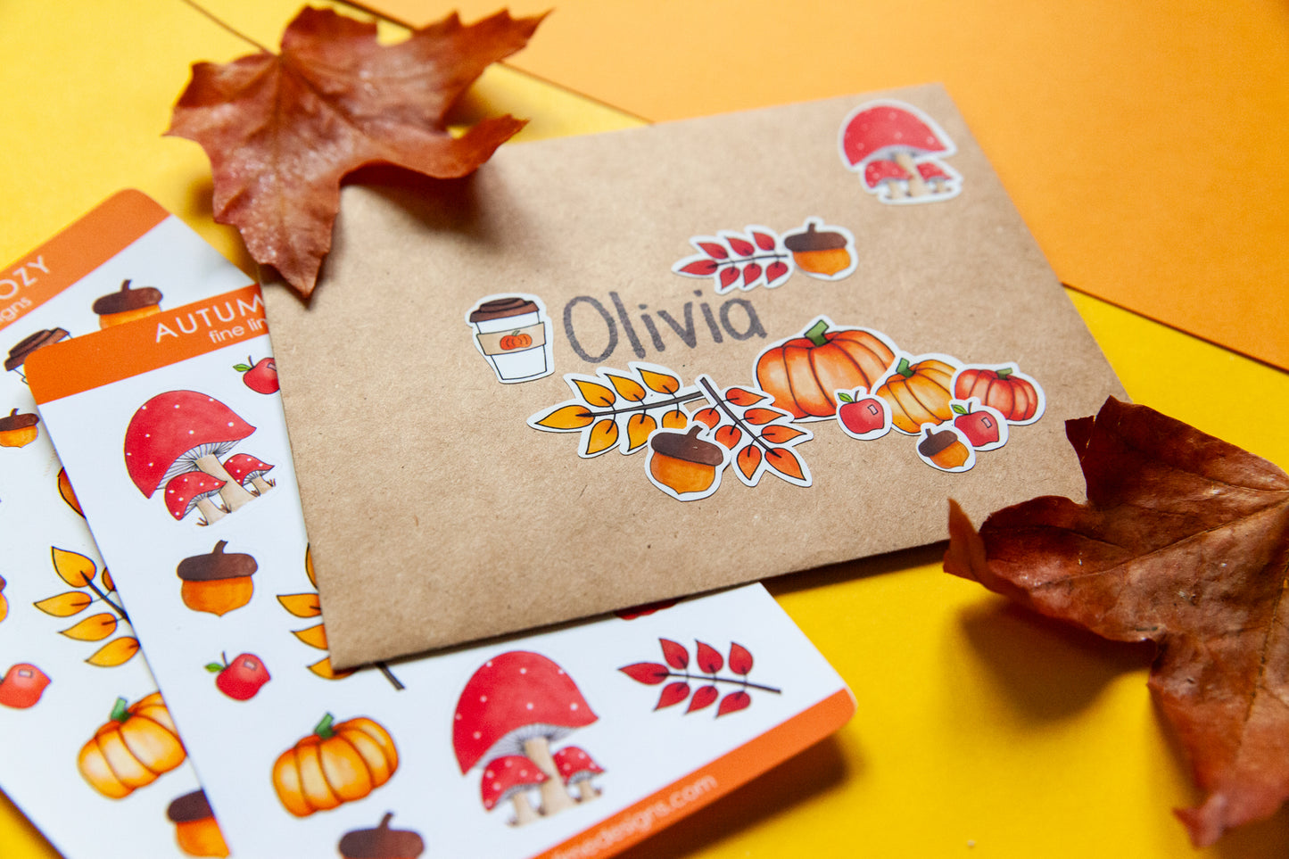 Cozy Autumn Sticker Sheet