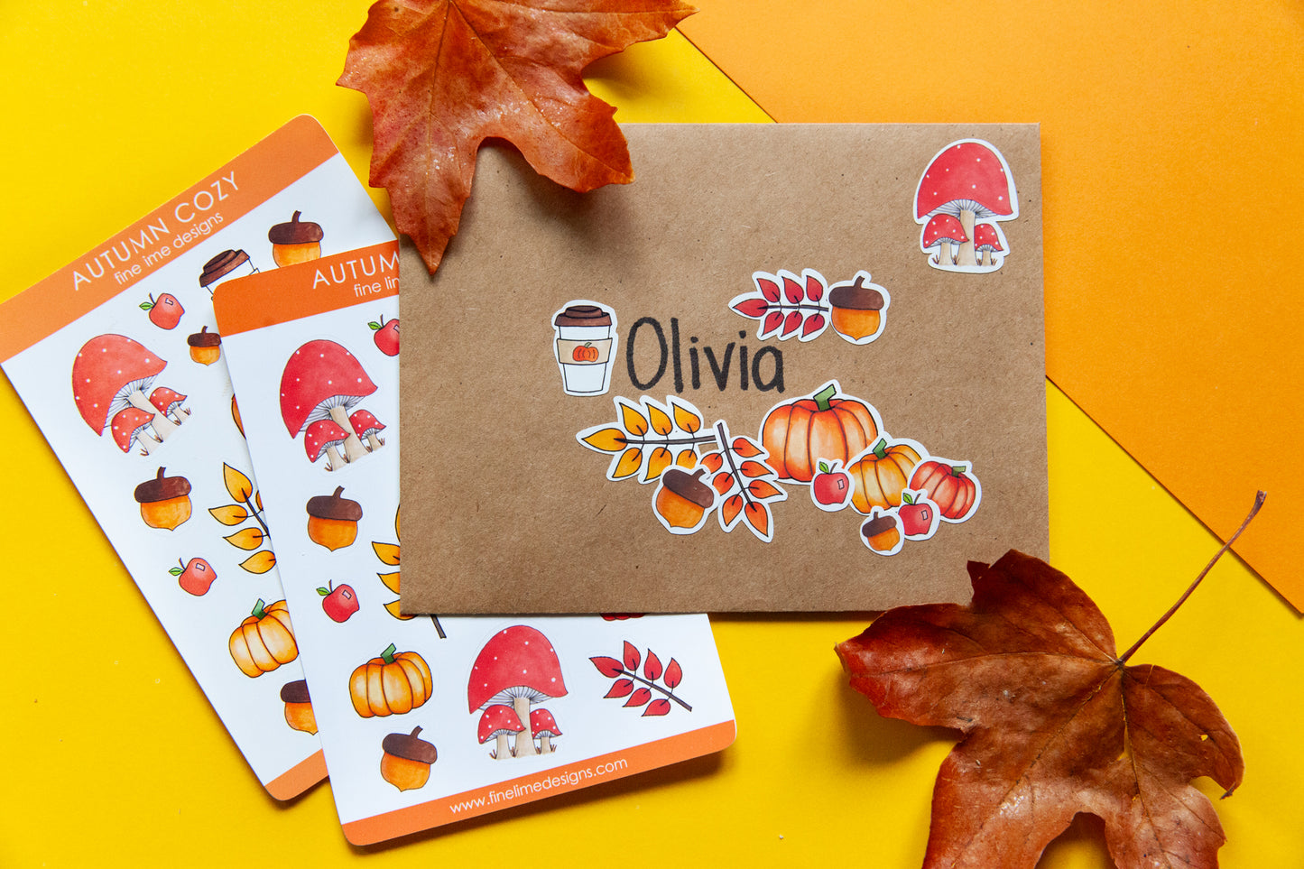 Cozy Autumn Sticker Sheet