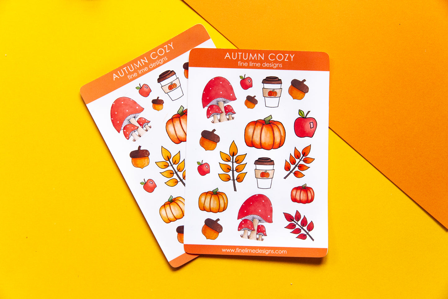 Cozy Autumn Sticker Sheet