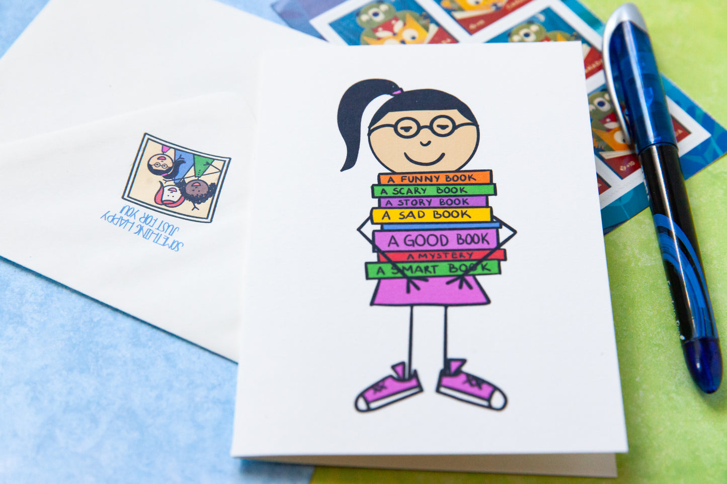 Book Lover's Card - Miss Amelia