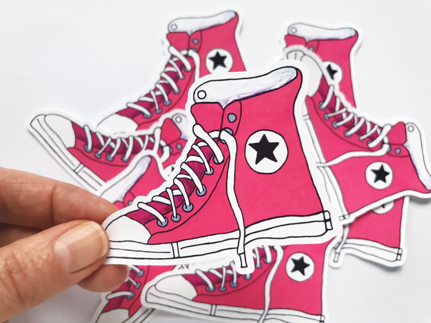 High Top Sneaker Die Cut