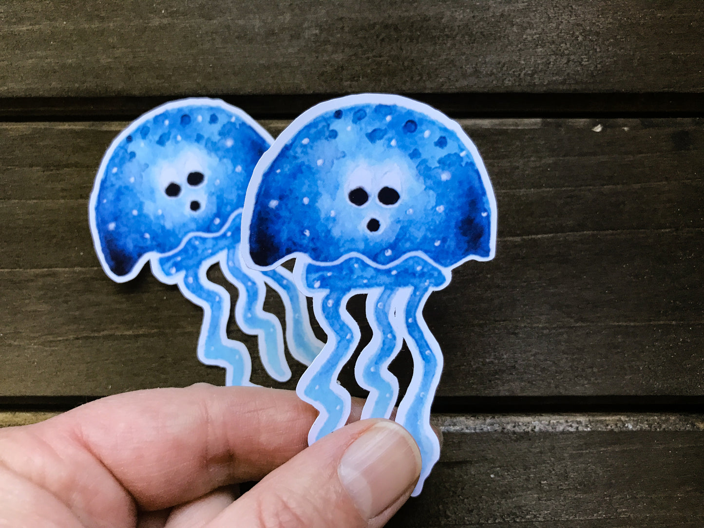 Jellyfish Die Cut Sticker