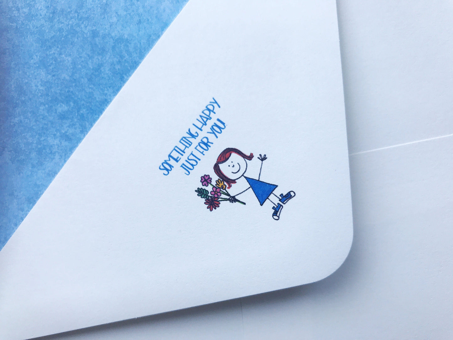 Miss Doodle Thank You Card