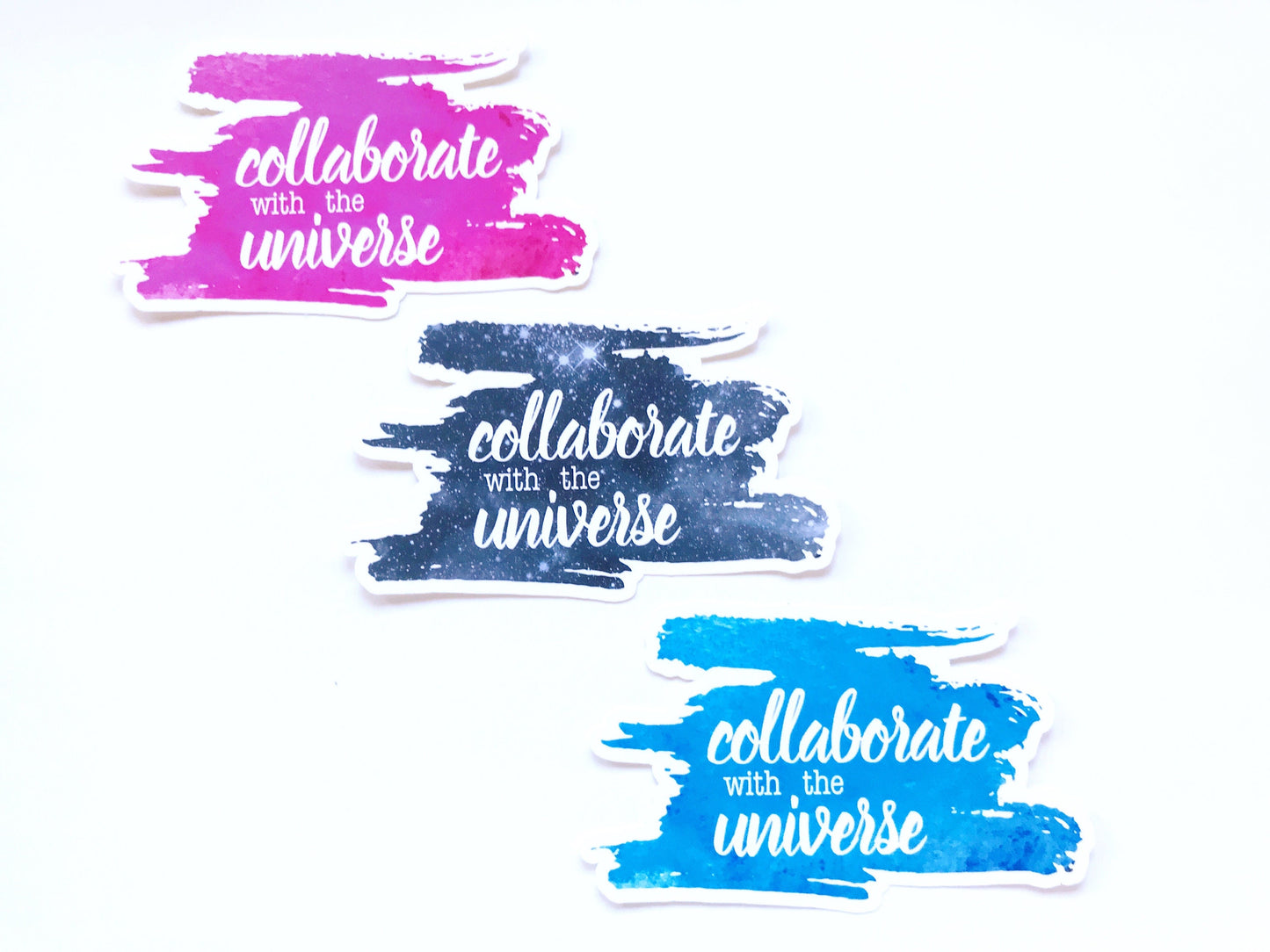 Collaborate with the Universe Die Cut Sticker