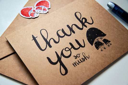 Thank You So Mush Thank You Card