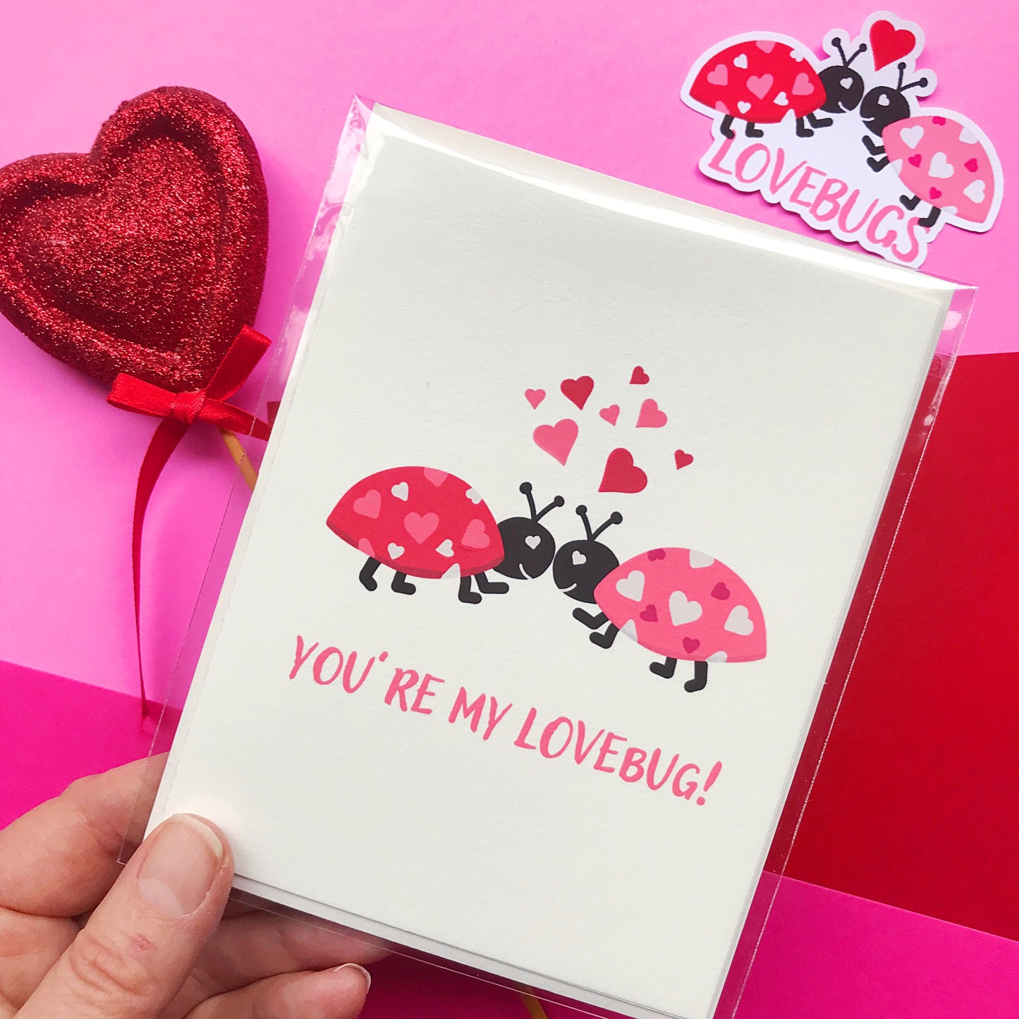 You're My Lovebug Card