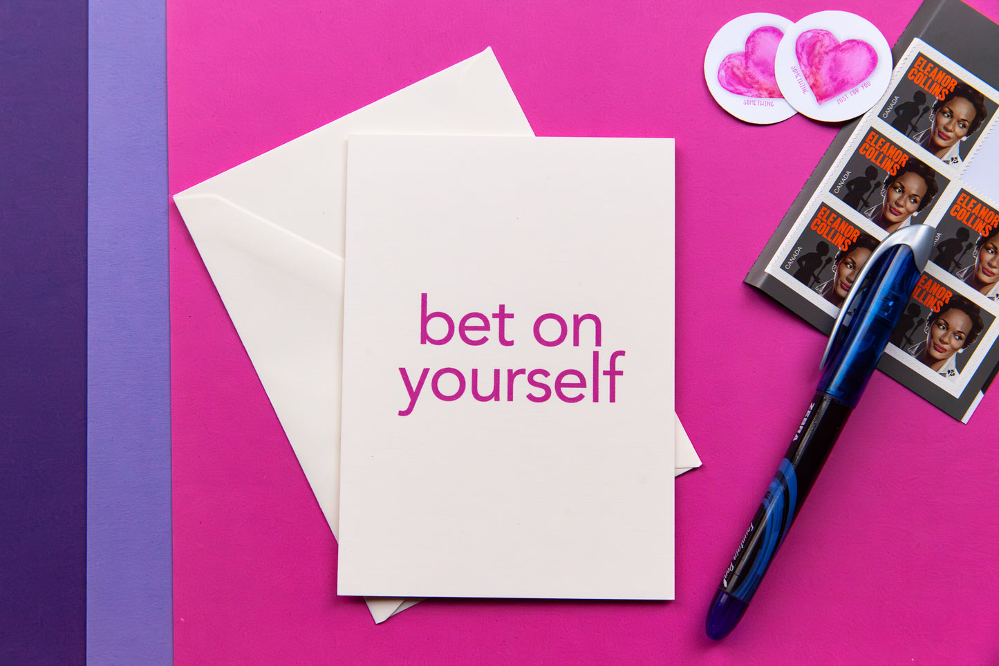 Bet On Yourself Affirmation Card