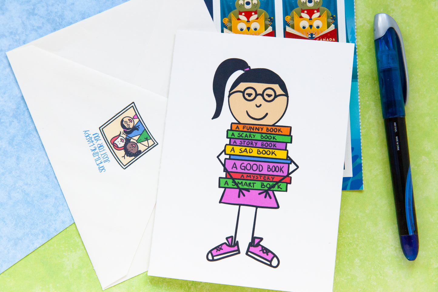 Book Lover's Card - Miss Amelia