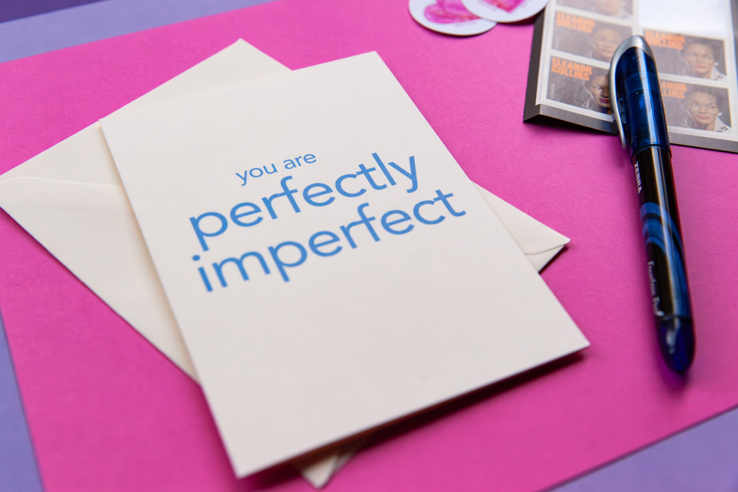 Perfectly Imperfect Affirmation Card