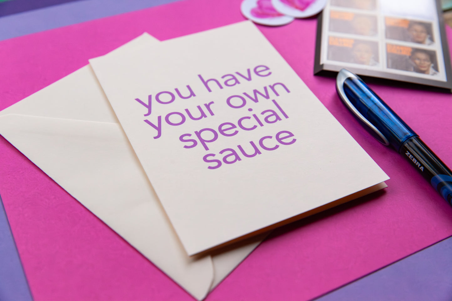 Your Special Sauce Affirmation Greeting Card