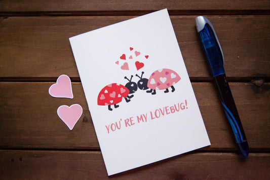 You're My Lovebug Card