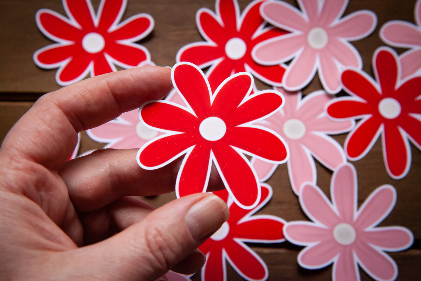 Lazy Daisy Die Cut Sticker