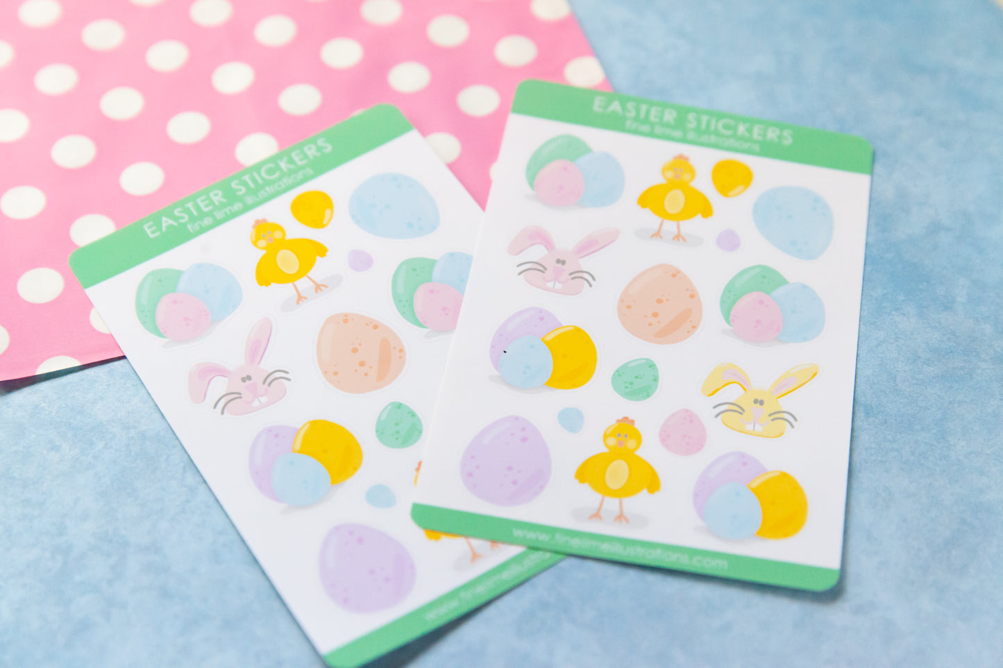 Easter Sticker Sheet