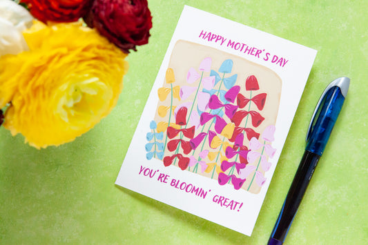 Mother's Day Card You're Bloomin' Great