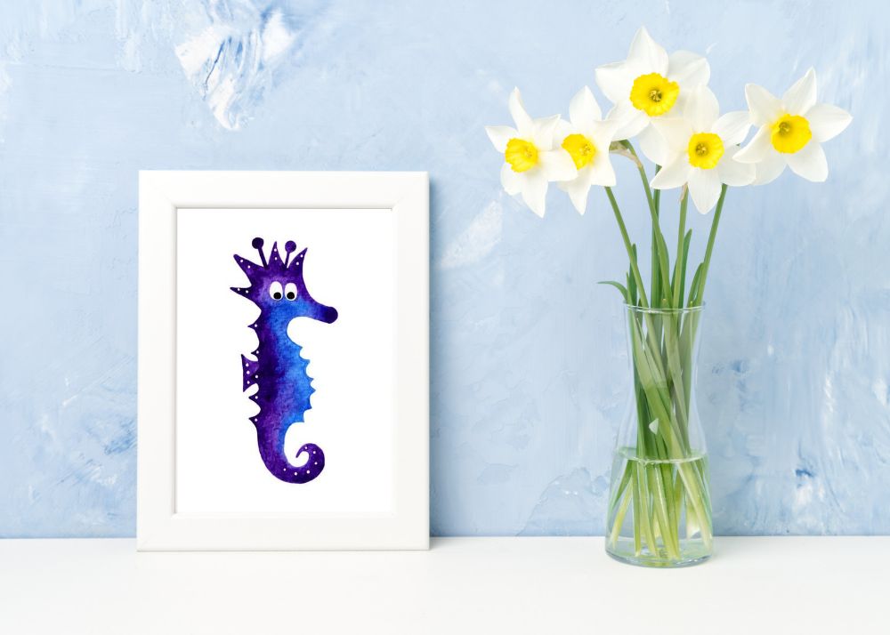 Seahorse 5x7 Art Print