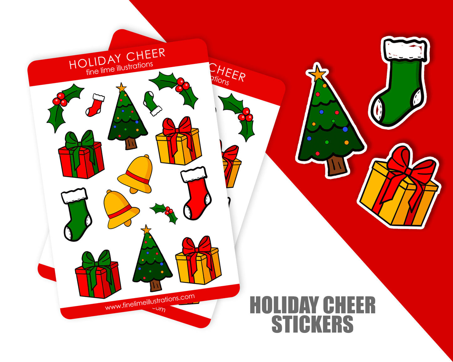Holiday Cheer Sticker Sheet