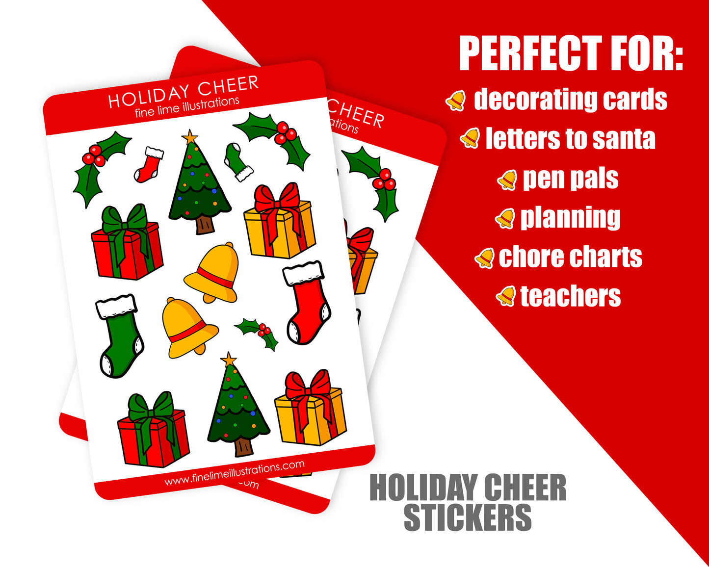 Holiday Cheer Sticker Sheet