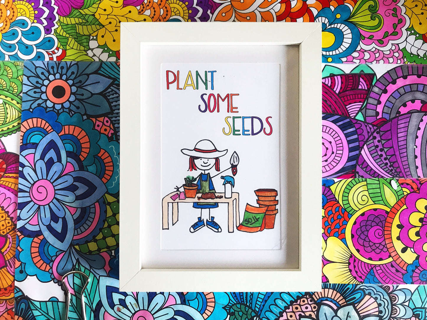 Plant Some Seeds Art Print