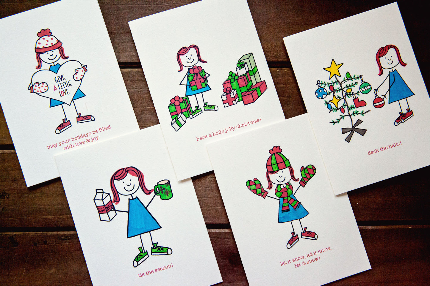 Assorted Christmas Card 10 Pack