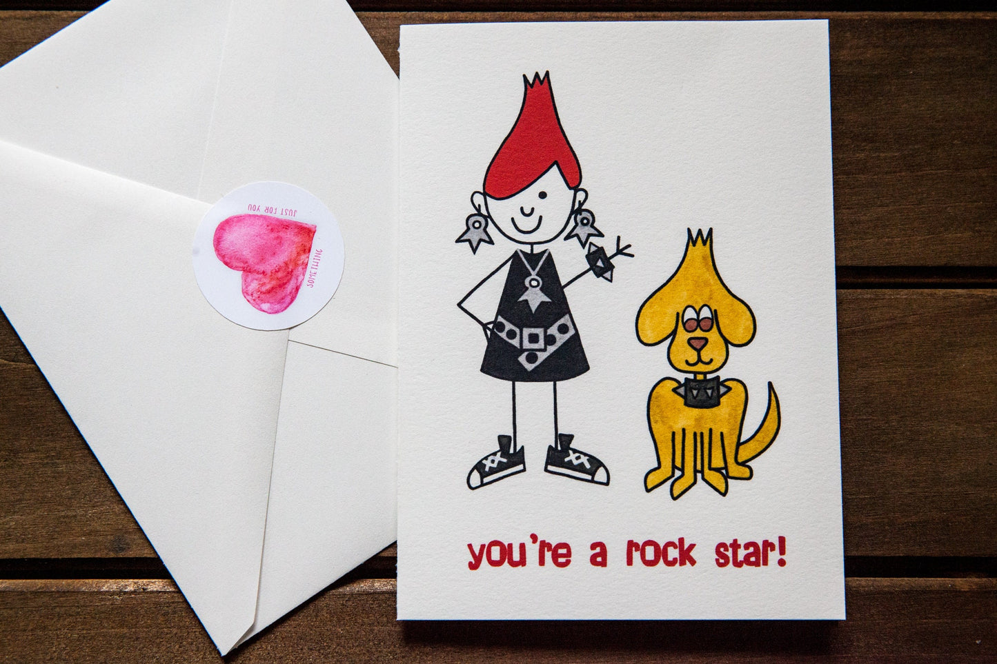 You're A Rock Star Card