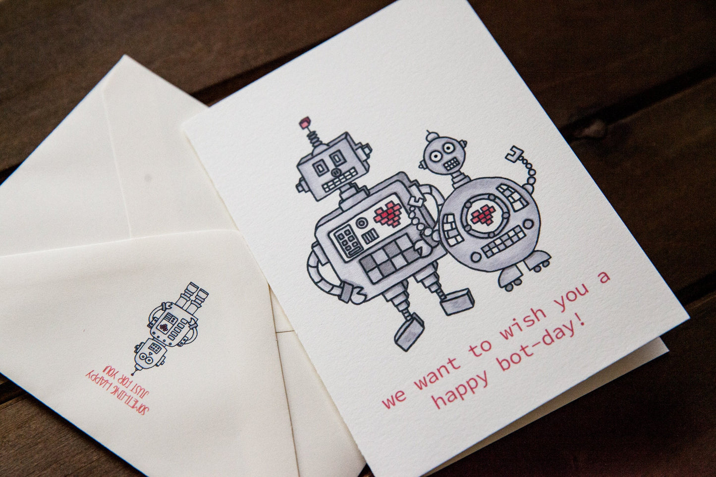 Happy Bot-Day Group Birthday Card